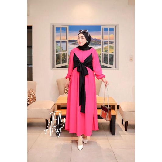 LESTY MIDI Dress ELLY ARSY//New Arrival Midi Dress//Dress ELLY ARSY