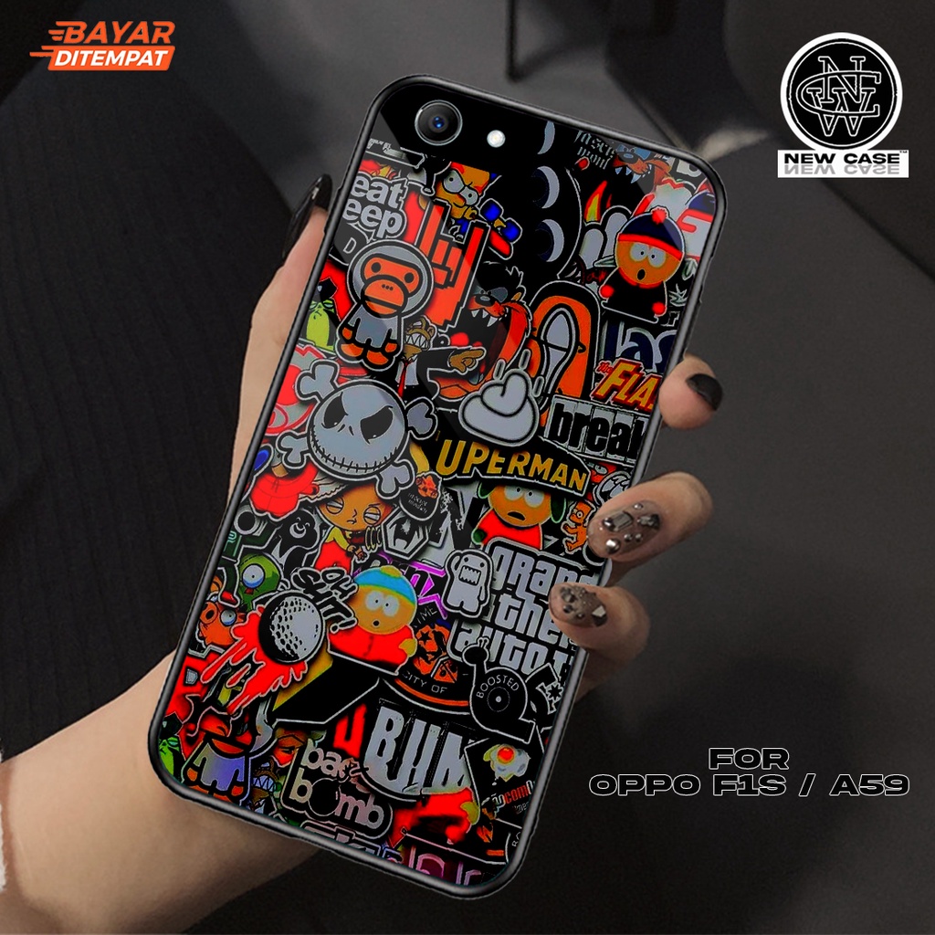 Case OPPO F1S/A59 - Casing OPPO F1S/A59 Terbaru 2022 Case lord case14 [ case GRAFF] Silikon Hp OPPO 