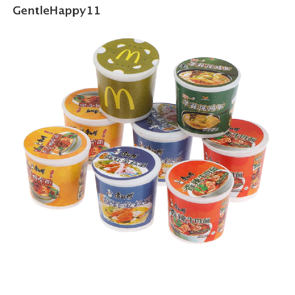 Gentlehappy 5pcs Miniatur Mie Instan Untuk Dekorasi Rumah Boneka