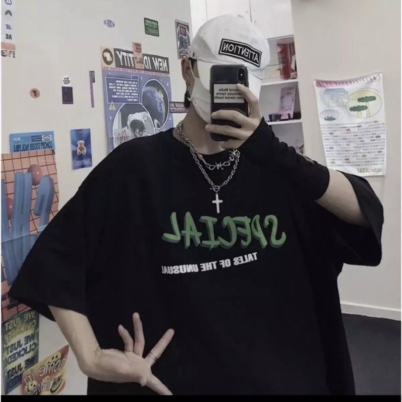 M - XXXXXL(6XL) Kaos/T-Shirt SPECIAL Big Size OVERSIZE Pria Wanita M L XL XXL 3XL 4XL 5XL Hitam Putih Cotton Combed