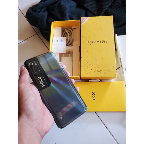 poco m3 pro 5g 6/128 second lengkap