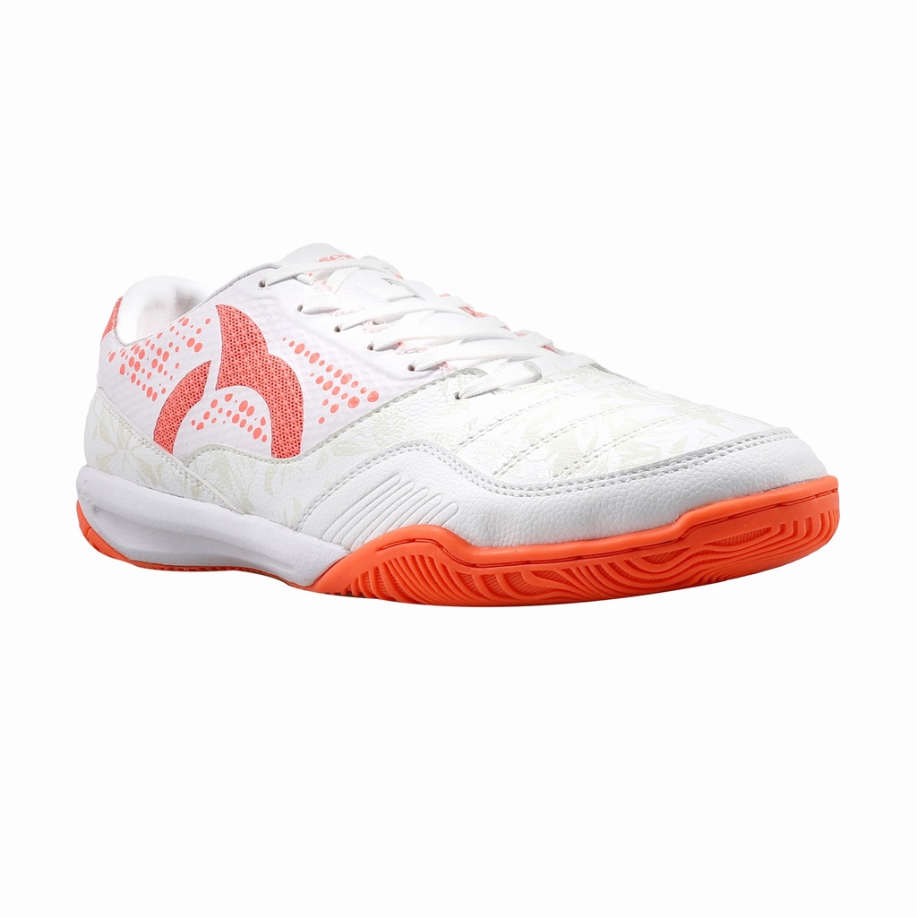 SEPATU FUTSAL ORTUSEIGHT JOGOSALA CRUSHER - WHITE PEACH (100% ORIGINAL)