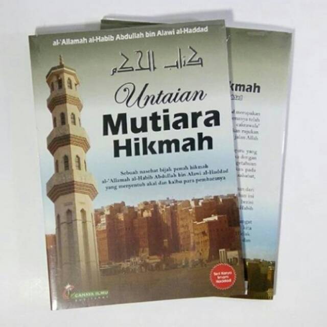 [TERMURAH] untaian mutiara hikmah | terjemah al-hikam | hikam habib abdullah bin alwi alhaddad | cah