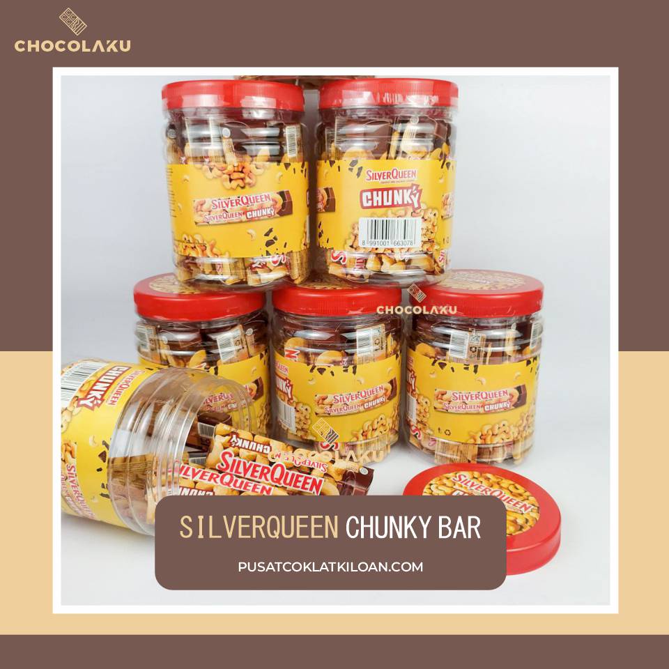 

Silverqueen Chunky Bar Toplesan| Toko Coklat Kiloan Solo Chocolaku