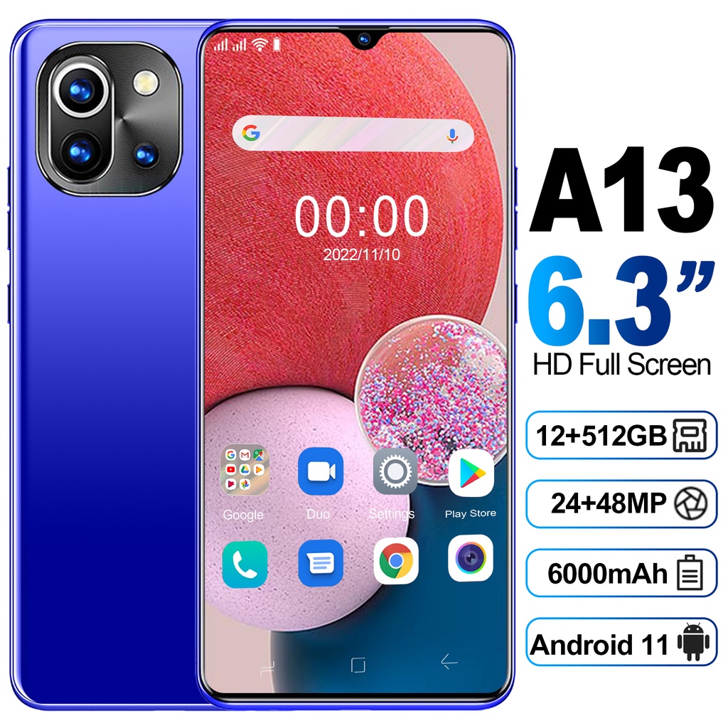 ORI Galaxy A13 Ram besar 4gb 6gb 8gb 128GB 256GB 512GB handphone android 4g 5g termurah 500 ribuan 6