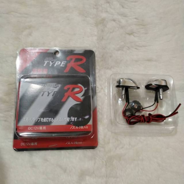 Washer Lamp 1 Lampu (Biru) /Nozzle Washer Lamp