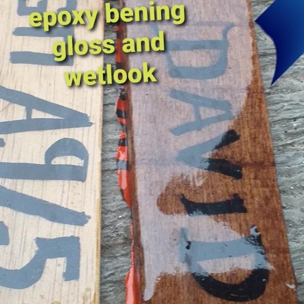 EPOXY RESIN BENING CLEAR COATING