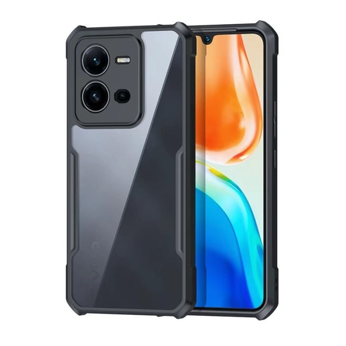 VIVO V27 5G V27E V25 5G V25E V25 PRO Y35 Y33S Y21T Y21 2021 Y21S Y50 Y30 Y30i CASE SOFT IPAKY BENING HARD CLEAR TRANSPARANT HARDCASE BUMPER CASING COVER PELINDUNG BELAKANG