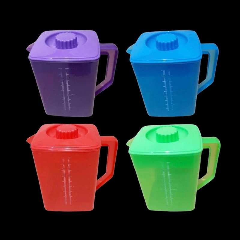 TEKO PLASTIK 1000 ML DORA | ESKAN SEGI PLASTIK WATER JUG 1000 ML MURAH