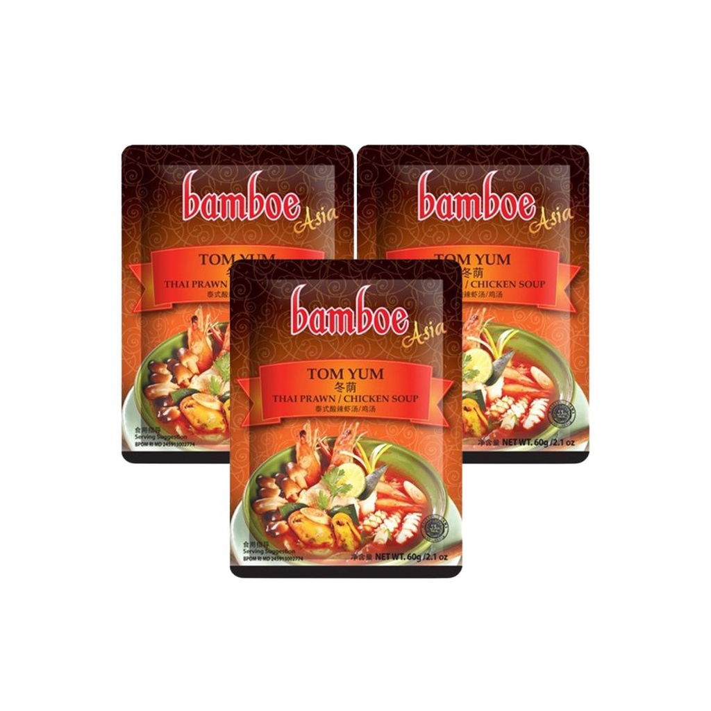 Jual Bamboe Bumbu Tom Yum Thai Prawn Chicken Soup X Gr Shopee