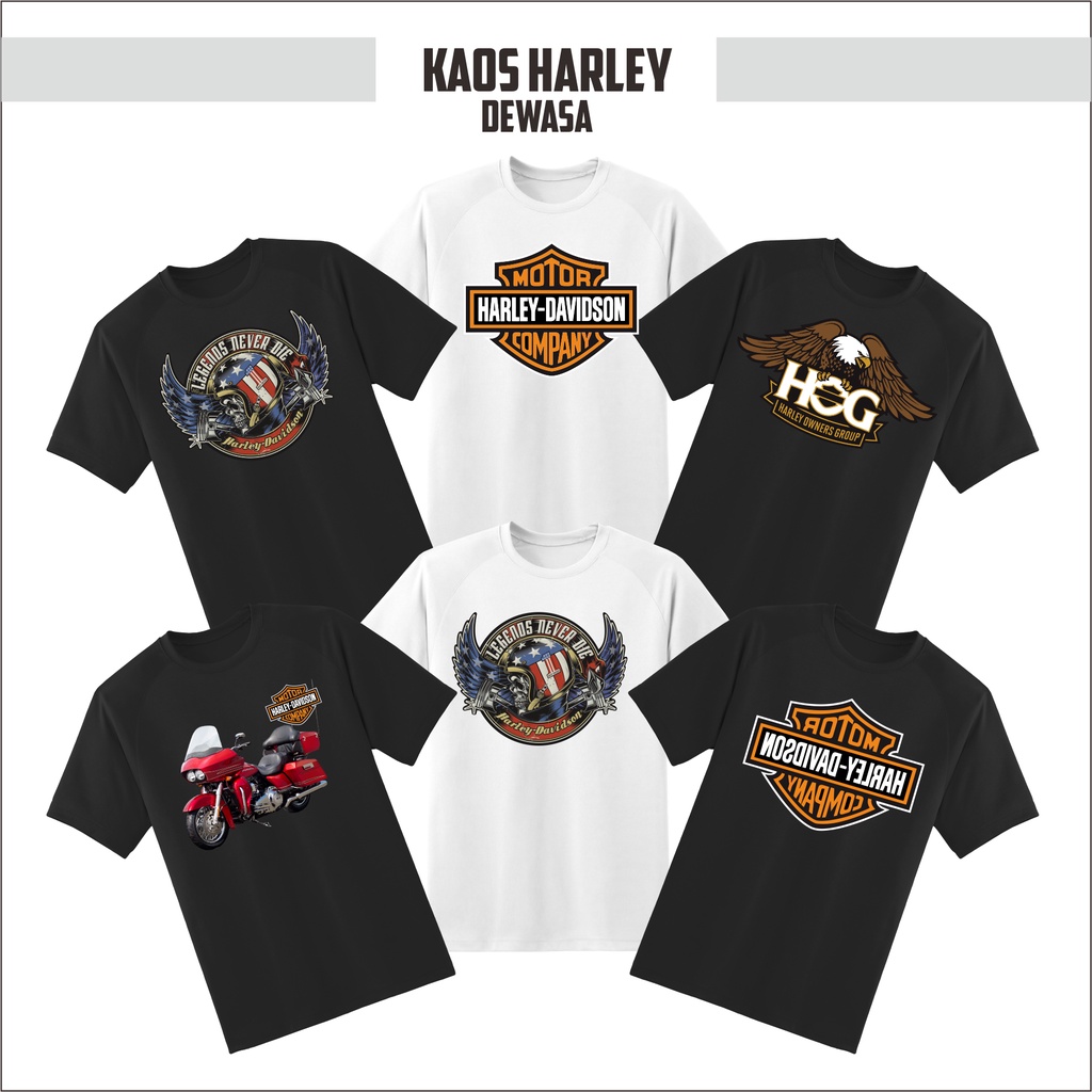 kaos dewasa harley