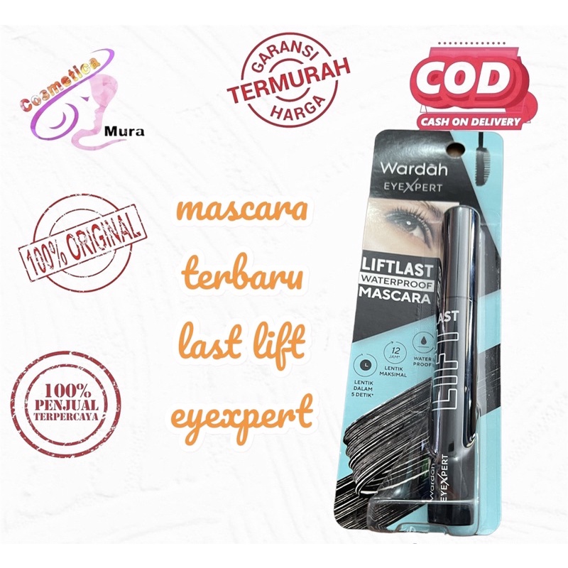 new mascara wardah eyexpert liftlast mascara waterproof - mascara waterproof lift last mascara terbaru