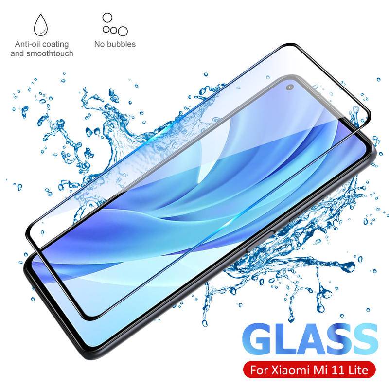 Pelindung Layar Tempered Glass Untuk Xiaomi Poco F3 X3 F4 GT M3 X4 Pro 5G M4 11T 12T Pro Lite