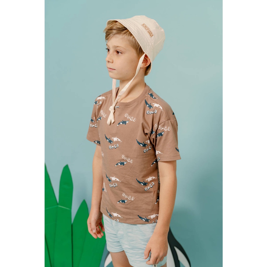 Baju Bayi Setelan Pendek Anak  BOHOPANNA - ANIMAL TEE 1-8 Tahun