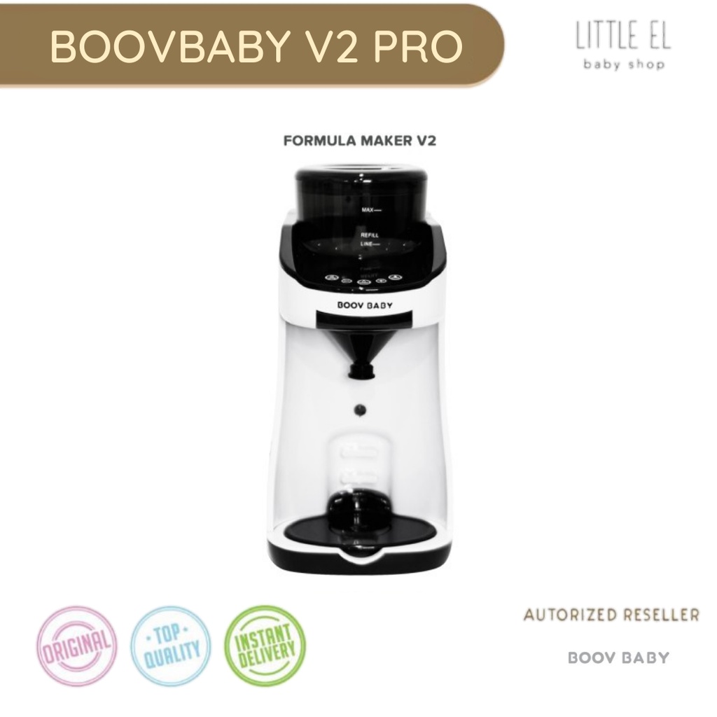 Boov Baby V2 PRO satuan Mili Liter - Boovbaby Dispenser Susu Formula Otomatis - Smart Milk Maker - A