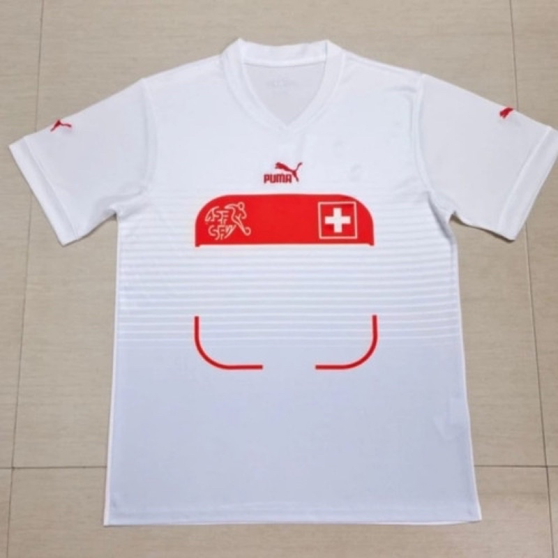 JERSEY BOLA SWISS AWAY WORLD CUP 2022