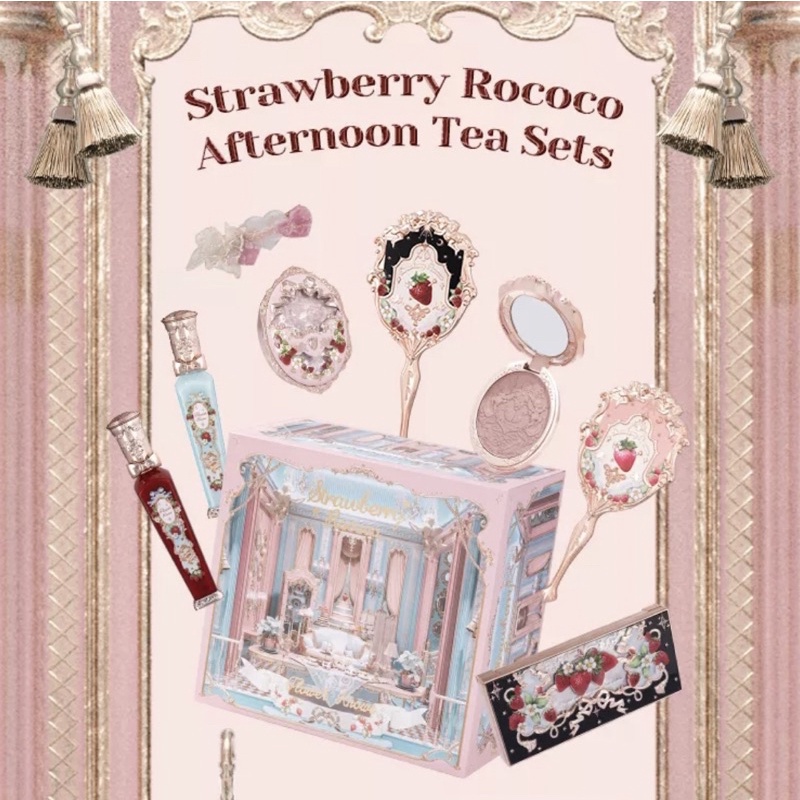 Flower Knows Strawberry Rococo Series Makeup Set
