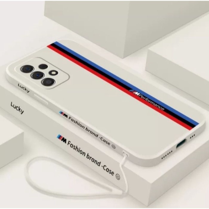 Case SAMSUNG Galaxy A73 5G softcase silicon fashion casing - Putih, SAMSUNG A73 5G