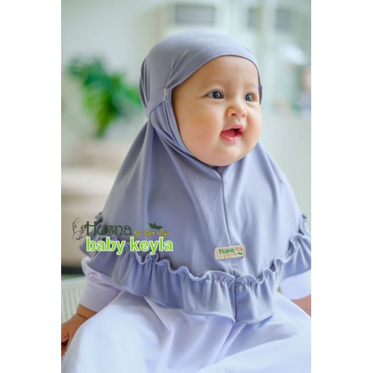 hijab bayi, baby Keyla ORI Husna