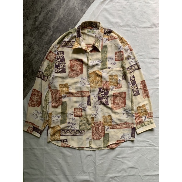 KEMEJA UNIQLO / KEMEJA VINTAGE / VINTAGE SHIRT / HAWAII SHIRT / KEMEJA PRIA / KEMEJA SECOND / KEMEJA