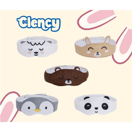 Clency Eyemask Penutup Mata Bayi Bordir