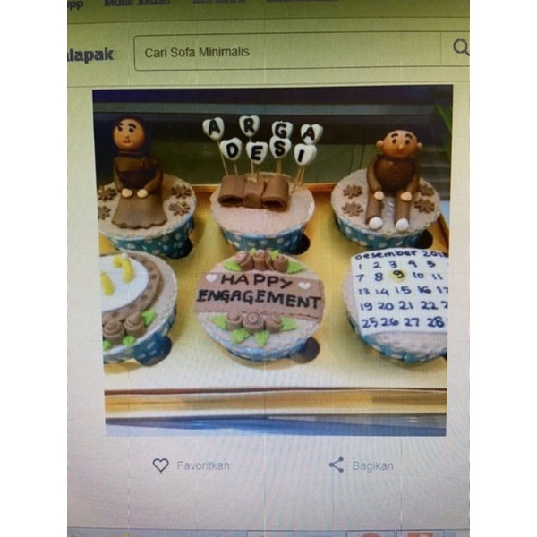 

cup cake full fondant