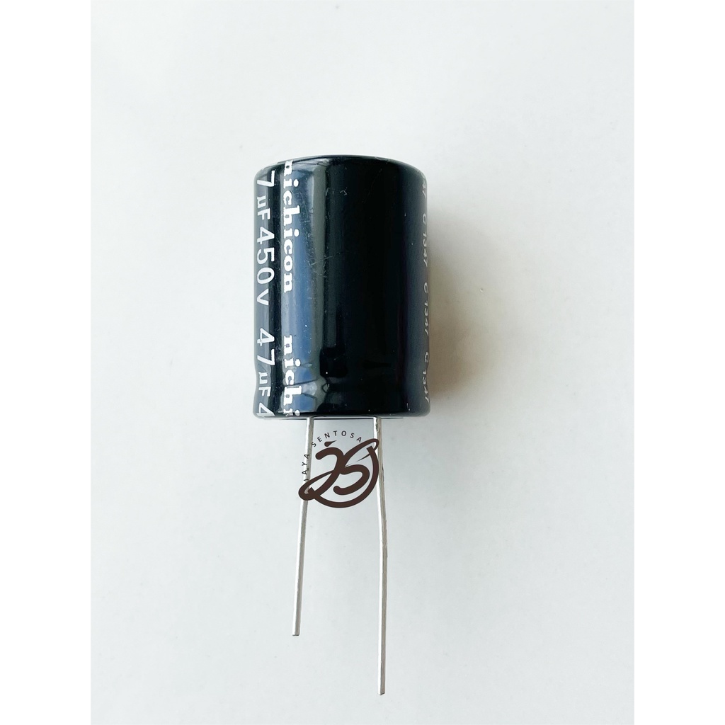 ELCO 47UF 450V (1 BUAH) KAPASITOR CAPACITOR ELCO KAPASITOR ELKO KAPASITOR 47 UF 450 V