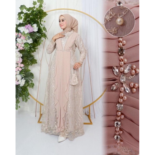 GAMIS FIARA/GAMIS PAYET/GAMIS KONDANGAN/DRES WISUDA/GAMIS TERBARU/GAMIS ACARA FORM