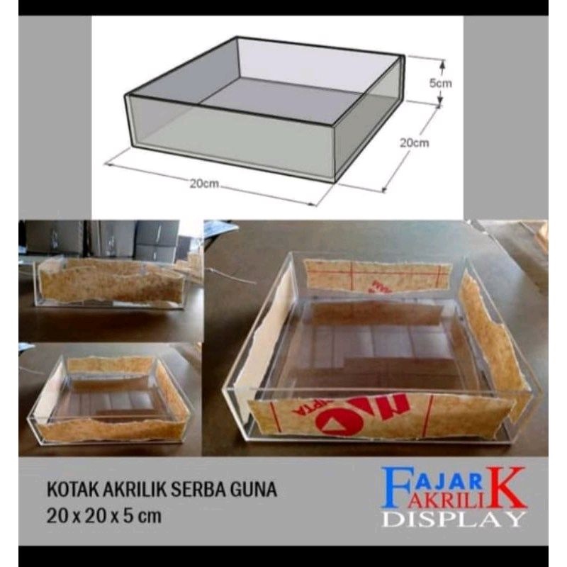 

akrilik serbaguna.