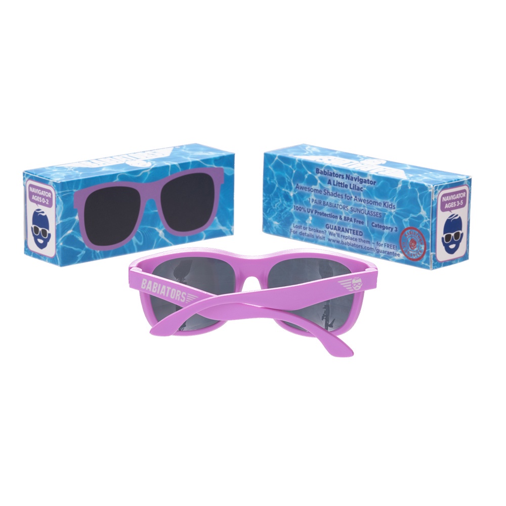 Kacamata Bayi Babiators Navigators Ages 0-2 Lilac