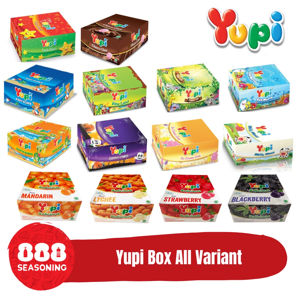 

YUPI ALL VARIANT BOX isi 24 Pcs