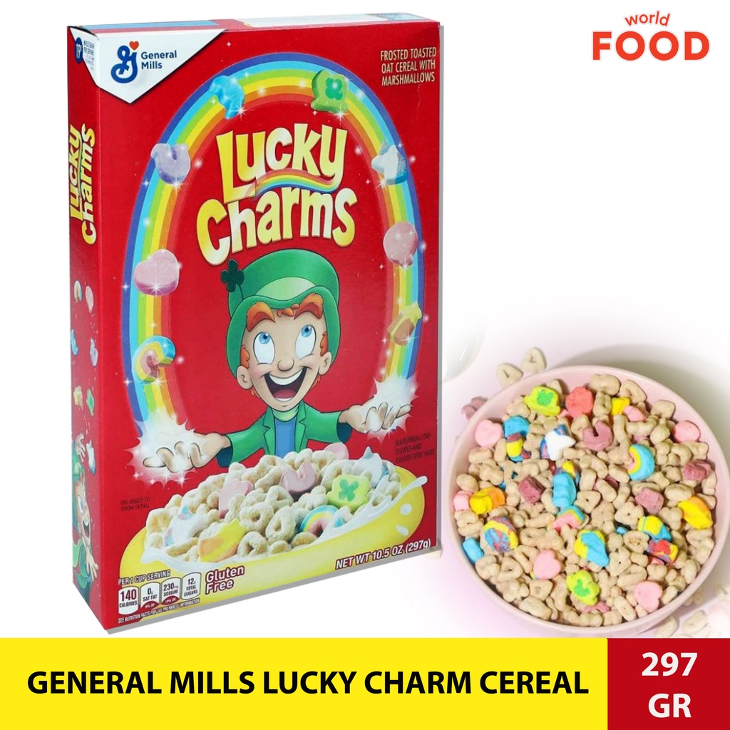 

GENERAL MILLS LUCKY CHARM CEREAL 10.5OZ