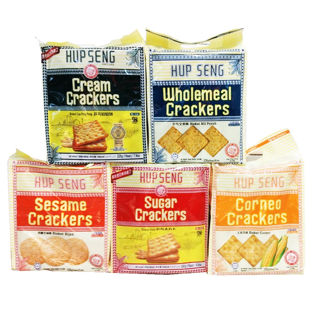

HUP SENG CRACKERS 158-250g