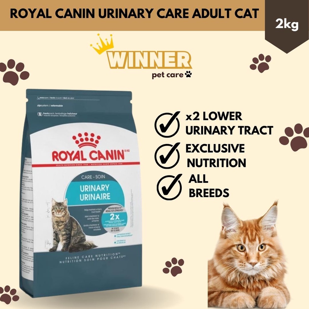 Royal Canin Urinary Care Adult Cat Food Freshpack 2kg