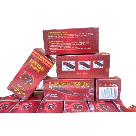 LINTAH MERAH PAPUA ORIGINAL