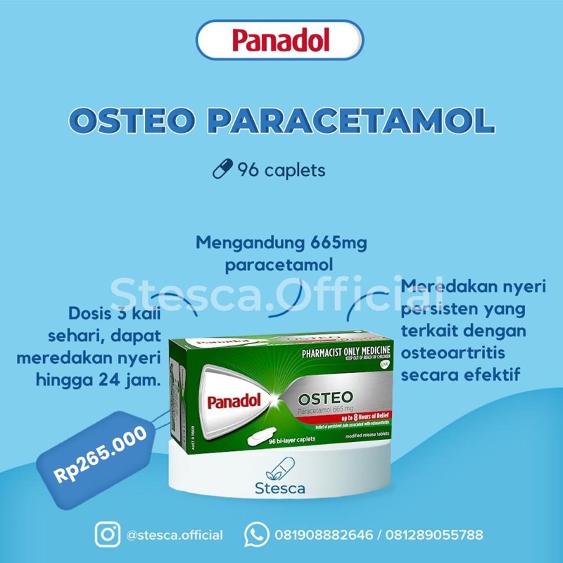 panadol osteo paracetamol