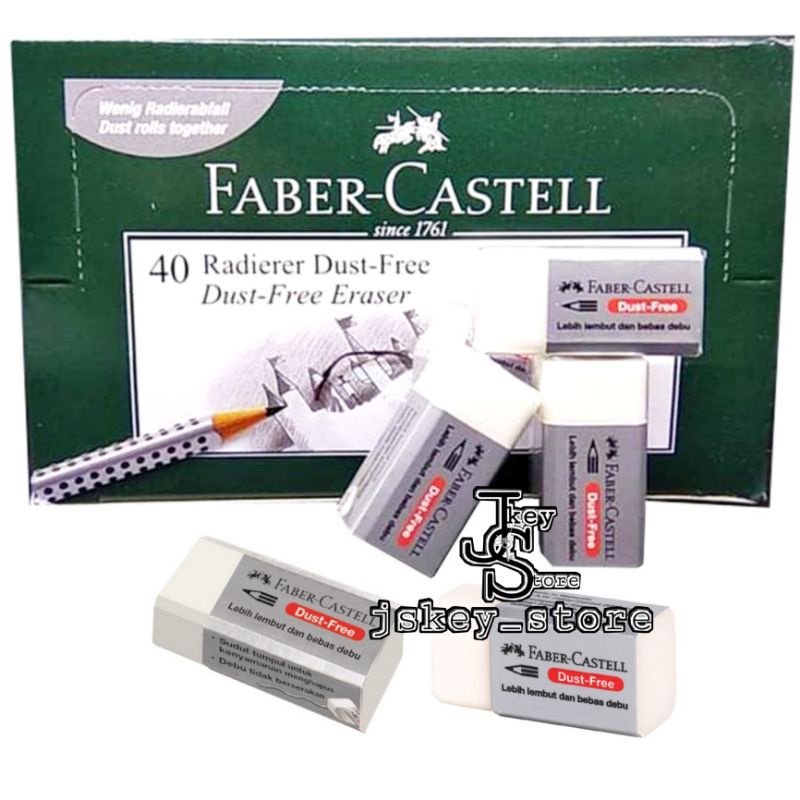 Jual Penghapus Putih B40 Faber Castell Eraser Faber Castell Stip