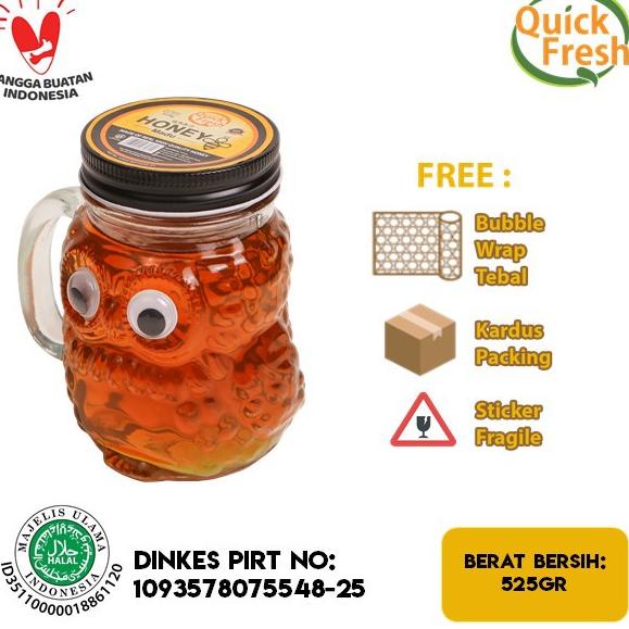 

の Madu Murni Asli Quick Fresh Honey 525gr (Owl) ㅔ