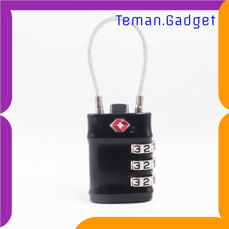 TG-TRV CoolCell Gembok Koper Angka 3 Digit Suitcase Password TSA Lock - TSA201