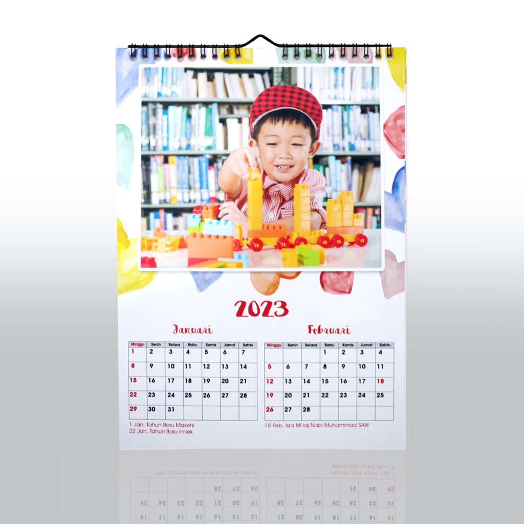 Kalender Dinding Custom