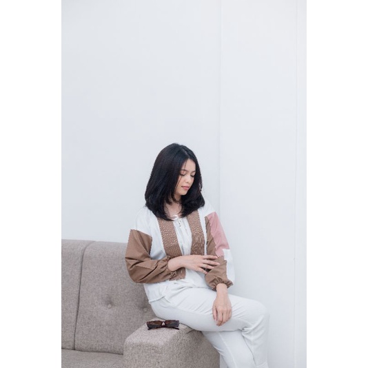 BLAZER MINI - blazer wanita - blazer premium - blazer wanita korea style - blazer wanita kekinian - 