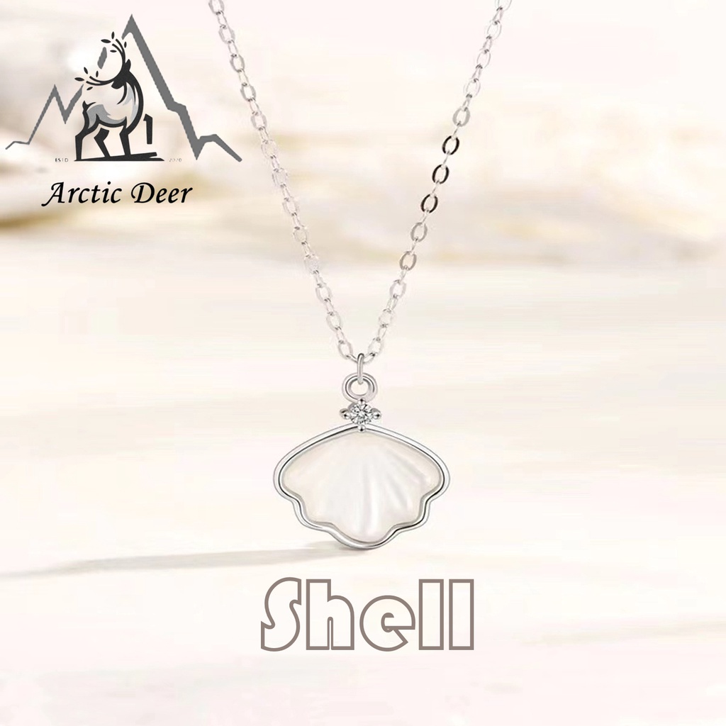 Kalung wanita titanium-Shell Chinese style Suasana dan sederhana Fashion necklace Arctic Deer