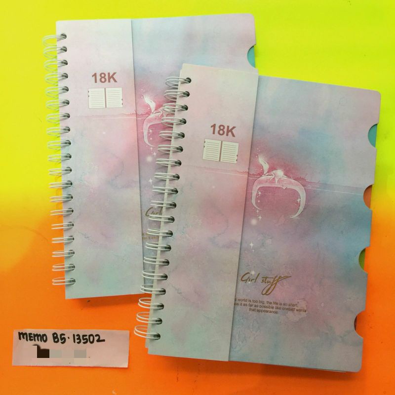 

NOTEBOOK SPIRAL A5+INDEX 13502
