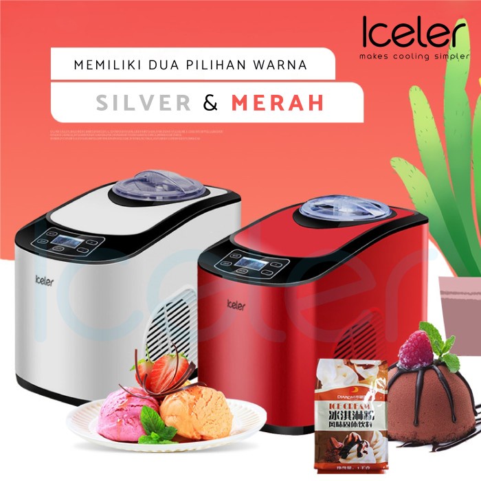 Maker Ice Cream Maker Iceler / Mesin Pembuat Es Krim Dan Gelato