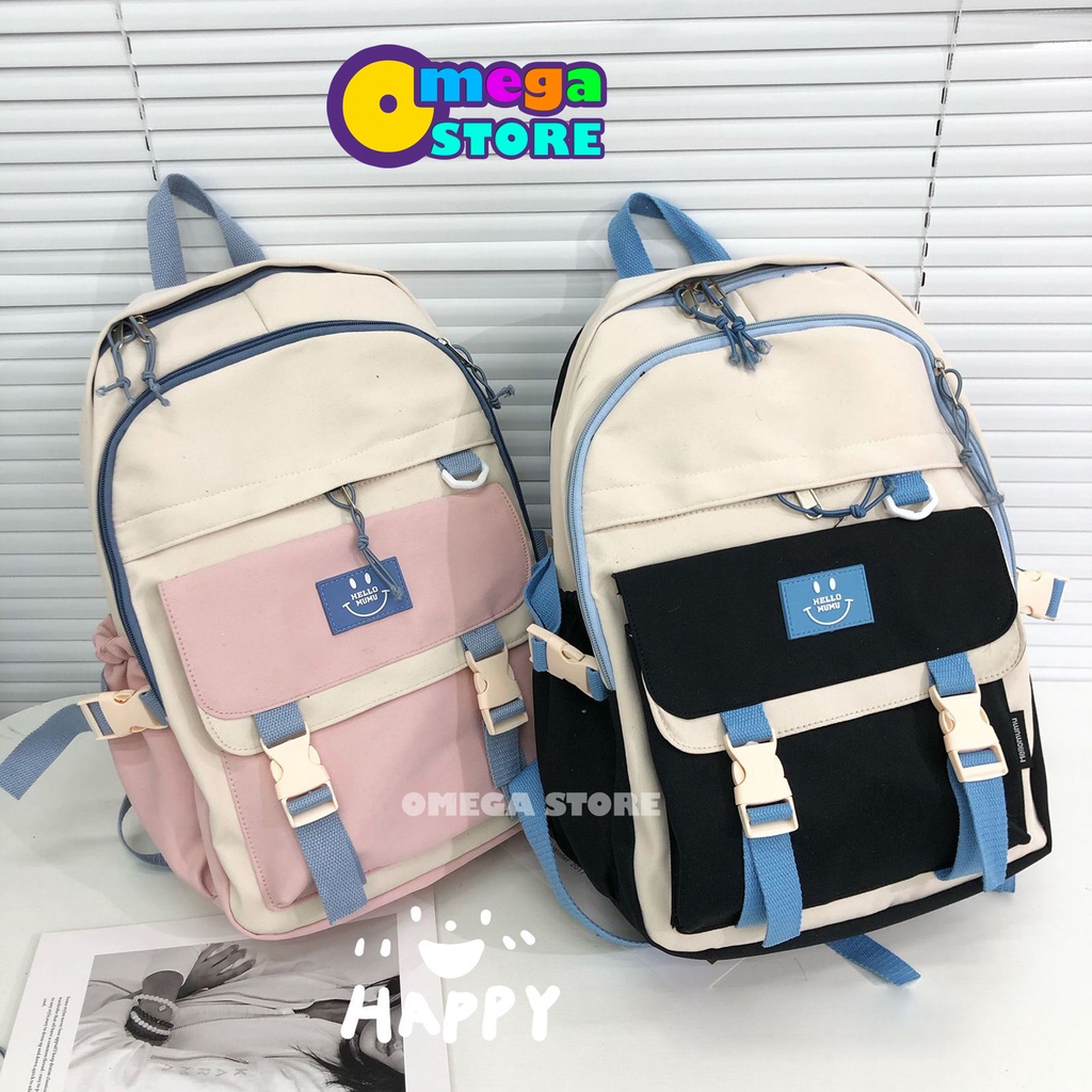 [O&amp;S] Tas Ransel Anak SD SMP SMA Wanita Style Korea Stylish-OS275