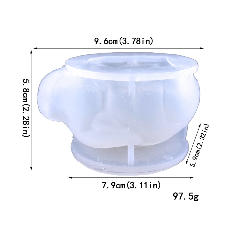 Siy Cetakan Resin Bahan Silikon Bentuk Sapianjing Untuk Membuat Perhiasan