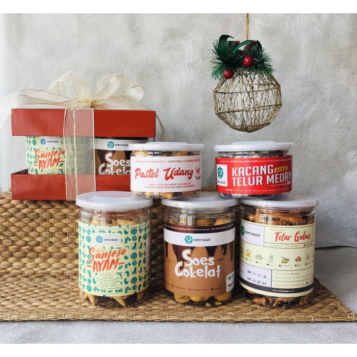 

NEW Omiyago Hampers Snack in Jar (5pcs) - Merah, Samosa