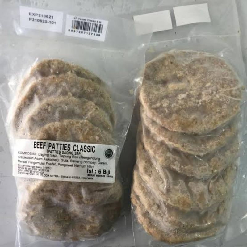 

Burger Bernardi Beef Patties Classic