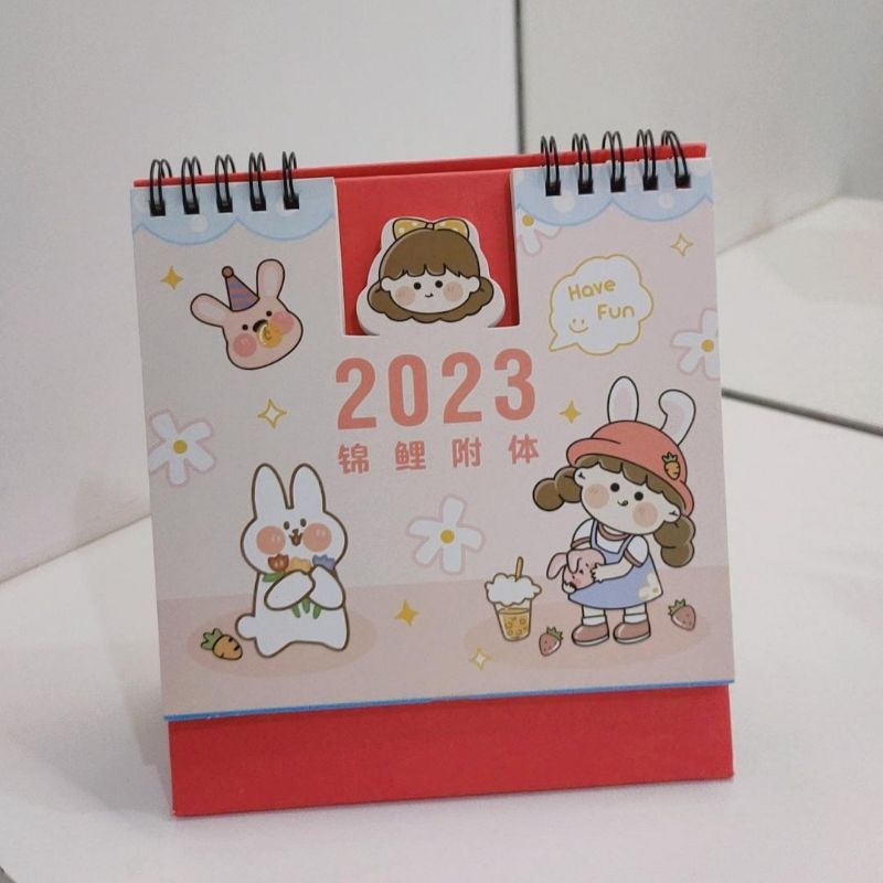 KALENDER IMPORT VARIAN BEBEK KELINCI kalender 2023 calendar