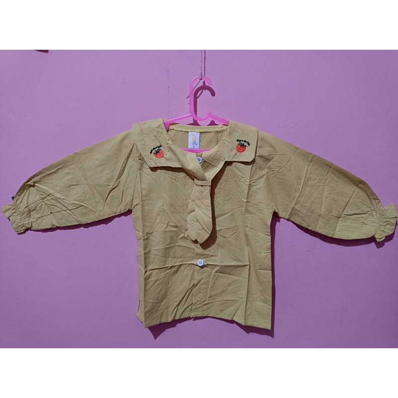 kemeja anak perempuan import